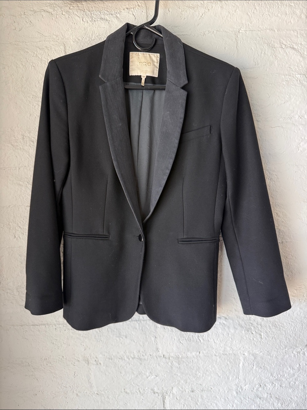 Maje Women’s - Casual Black Blazer - Size 40